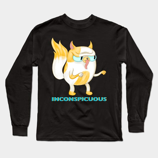 Inconspicuous  - Adventure Time / Fionna and Cake fan art Long Sleeve T-Shirt by art official sweetener